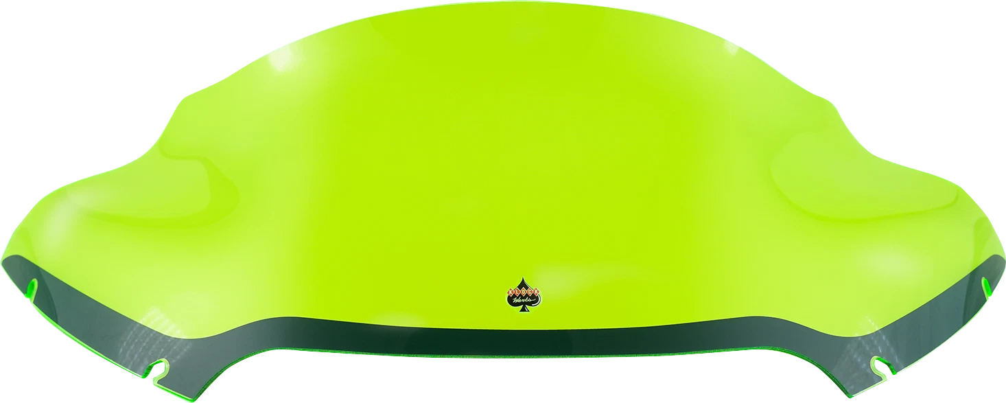 Klock Werks 9" Kolor Flare Windshield for FLTR (KWW-01-0636) - Green Ice