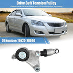 Belt Tensioner Assembly with Pulley for Toyota Camry Highlander RAV4 Solara (2002–2006)