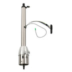28" Stainless Steel Tilt Steering Column & Adapter for Universal (No Key)