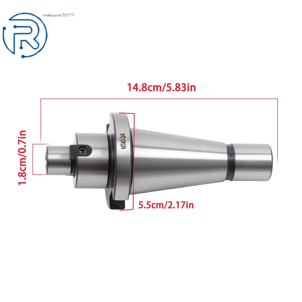 3/4 Inch NMTB 40 Shell Face Mill Holder Arbor for Various Models