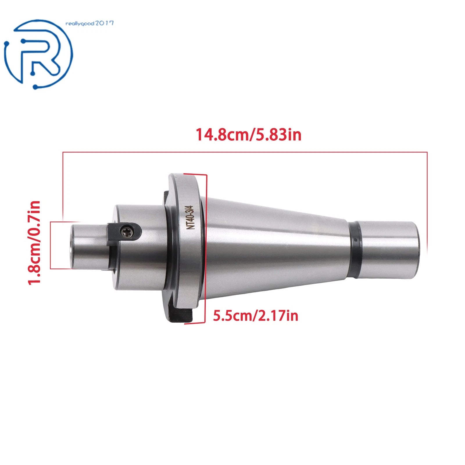 3/4 Inch NMTB 40 Shell Face Mill Holder Arbor for Various Models