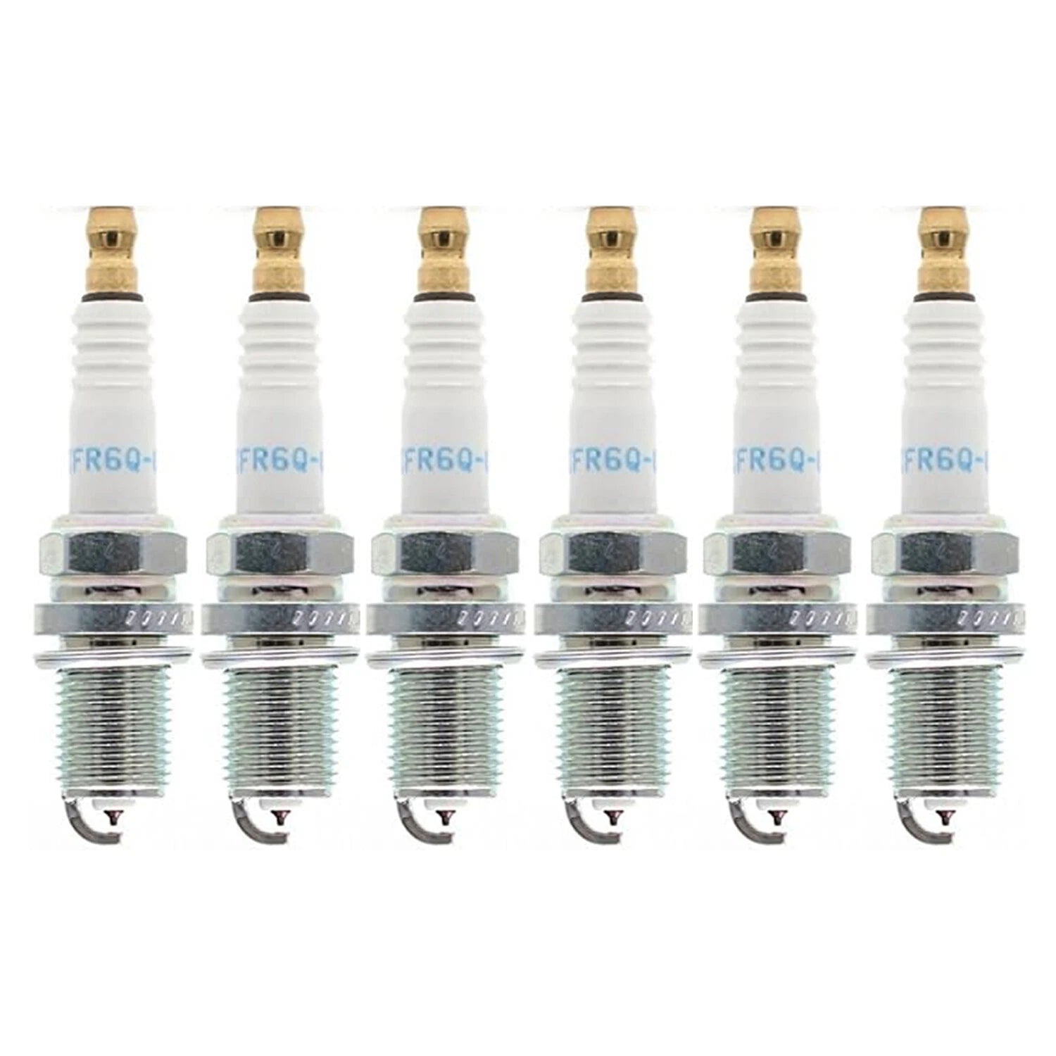 Set of 6 NGK Laser Iridium Spark Plugs IFR6Q-G for Audi A4 A6 Quattro (1996–2005)