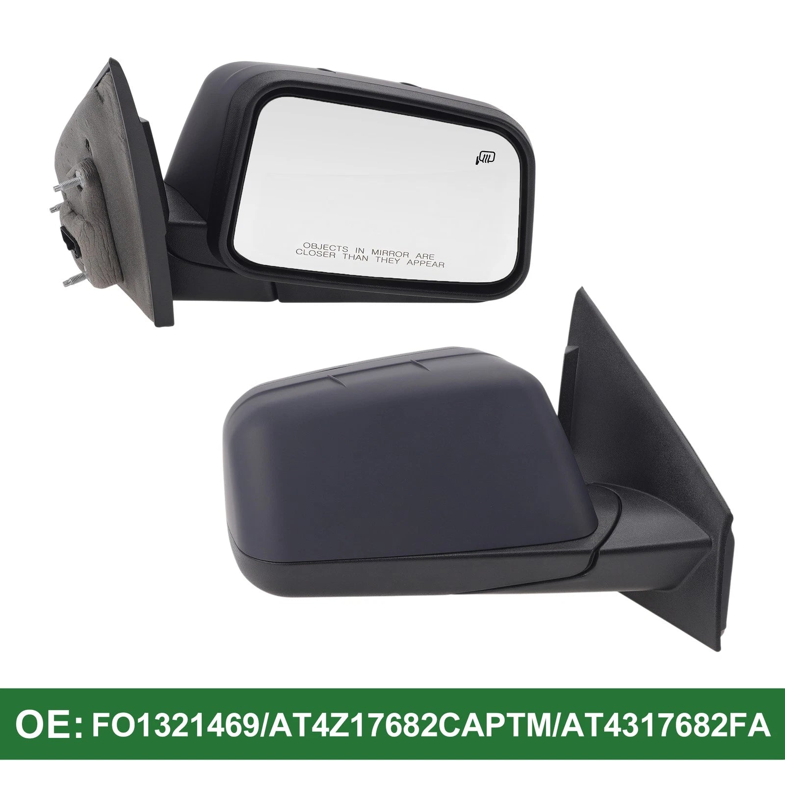 6 Pins Right Driver Side Door Mirror for Ford Edge (2008–2010)