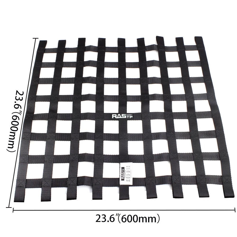 Window Net for Rally Motorsports Vehicles
