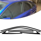 2 x Window Chrome Delete Cover Decal for Honda Civic Sedan (2022–2023)