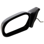 Manual Remote Mirror for Toyota Tercel (1991–1994) Left Side Textured Black