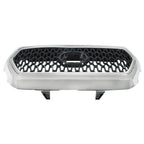 Front Upper Grille Assembly Set Chrome for Toyota Tacoma (2016–2021)