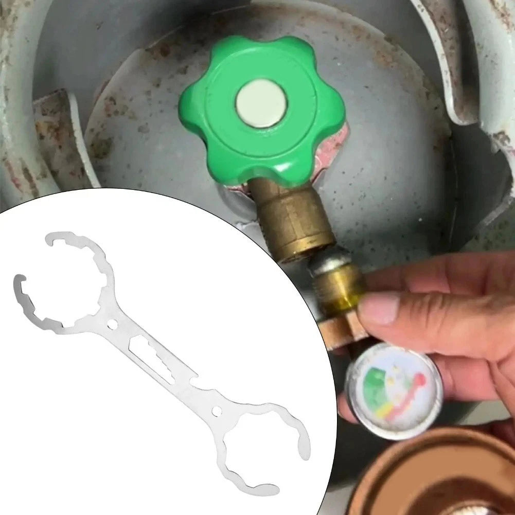 Gas Cylinder Wrench for Gas Tanks and Hex Head Bolts (Universal)