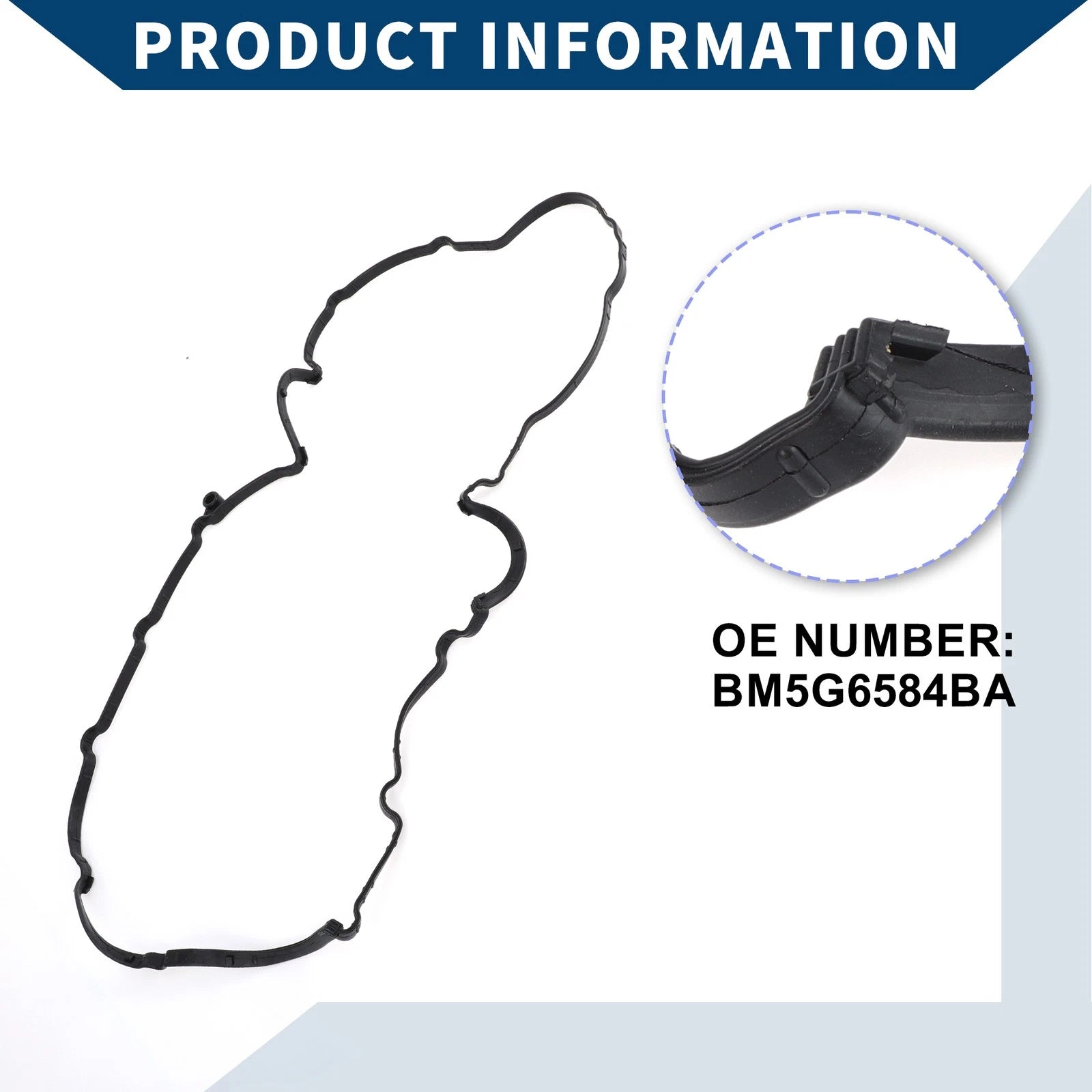 Valve Cover Gasket No.BM5G6584BA for Ford C-MAX (2013–2019)