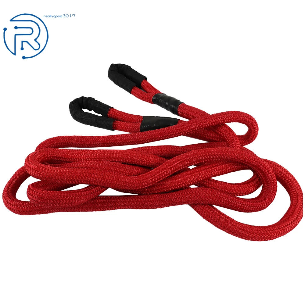 Tow Snatch Strap Recovery Kinetic Rope for Energy Truck (21970 lbs, 7/8"×21')