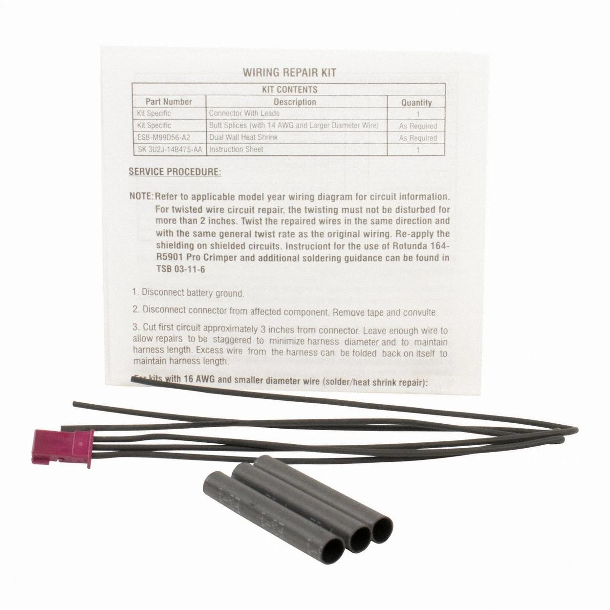 Motorcraft WPT-1240 Remote Functions Receiver Module Connector for Ford (2011–2019)