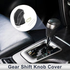 Gear Shift Knob Cover for Subaru Impreza (2017–2023) Black Carbon Fiber