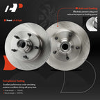Front Side Disc Brake Rotors for Ford E-150 (1992-2003)
