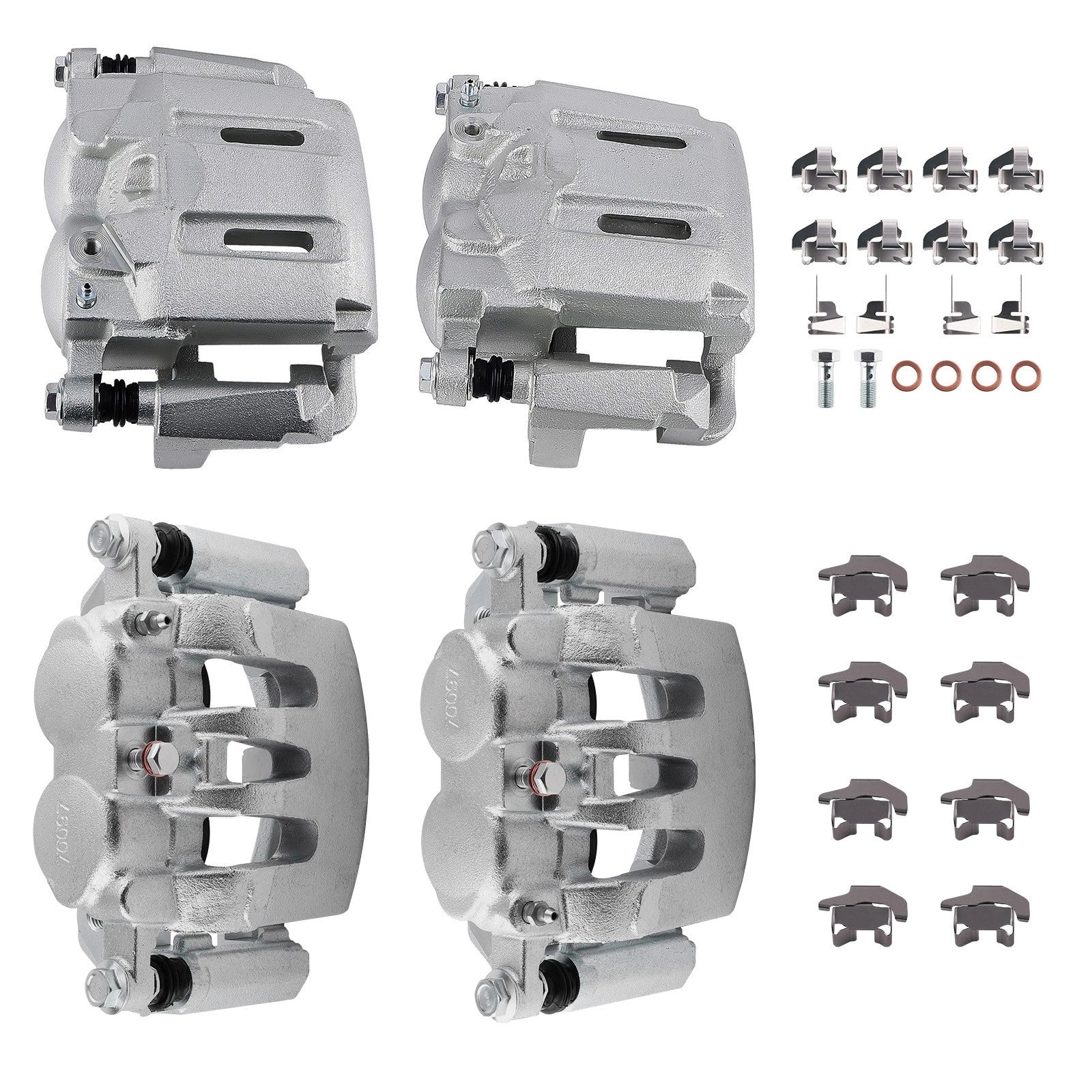 Rear Brake Caliper Set for Ford F-250 Super Duty (2008–2012) 18-B5023