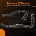 2X Air Inlet Hose Pipe for Ford Edge 2.0L (2015–2018) F2GZ6C646B F2GZ6C646CA