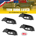 Set of 4 Tow Hook Cover Bezels for Ford F250 F350 F450 F550 Super Duty (2023–2025)