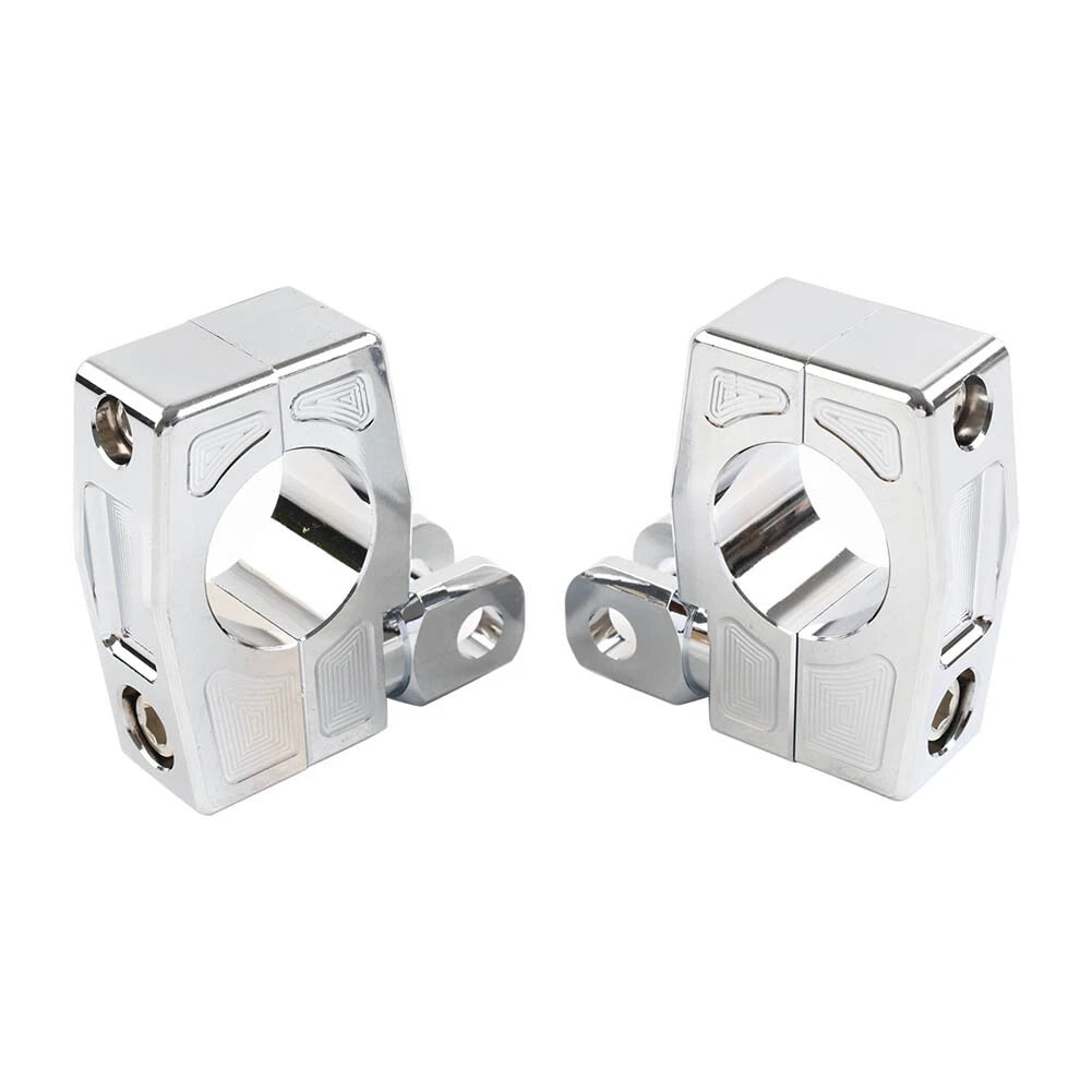 Engine Guard Highway Crash Bar Mount Foot Peg Clamp for Harley