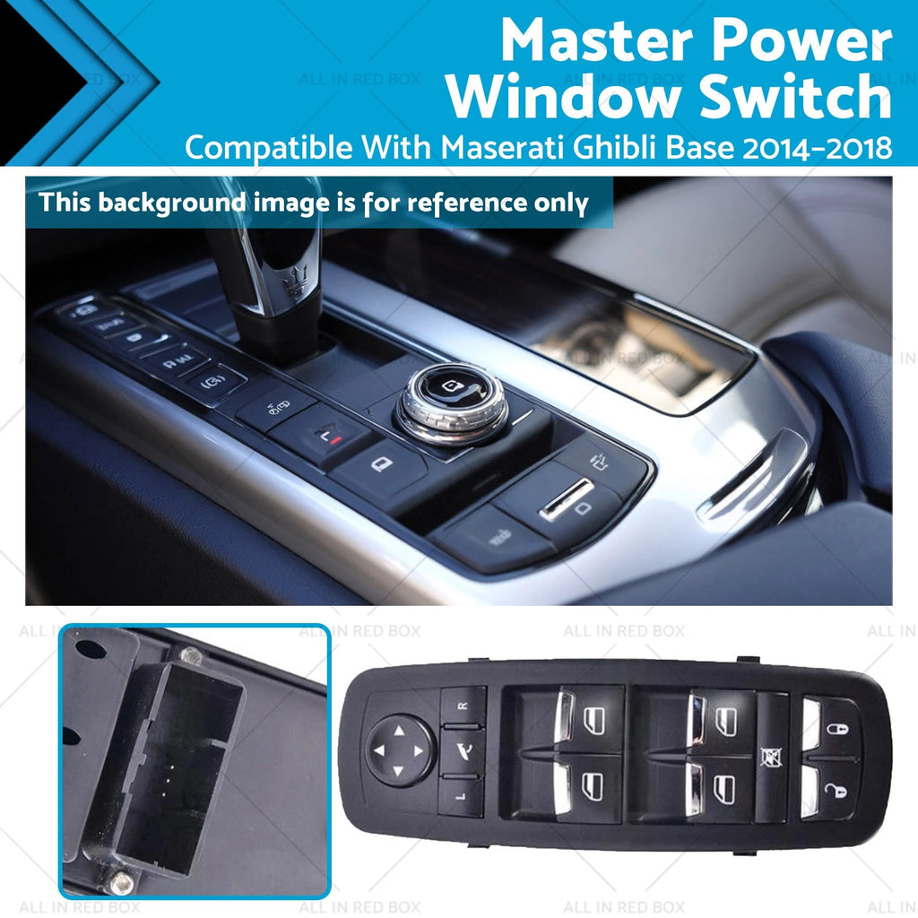 Master Window Switch for Maserati Ghibli S Q4 (2014–2018)