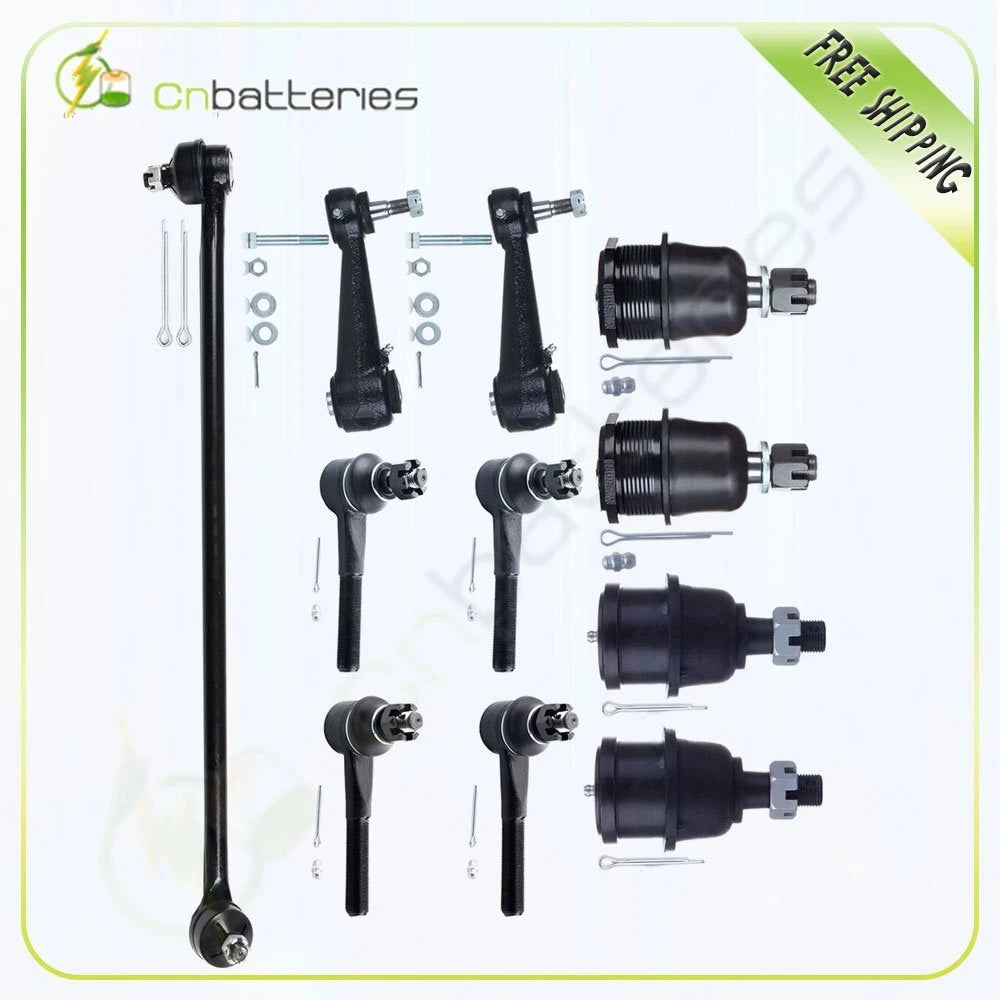 11x Ball Joint Idler Arm Tie Rod End Kit for Dodge B1500 B2500 B3500 (1995–1998)