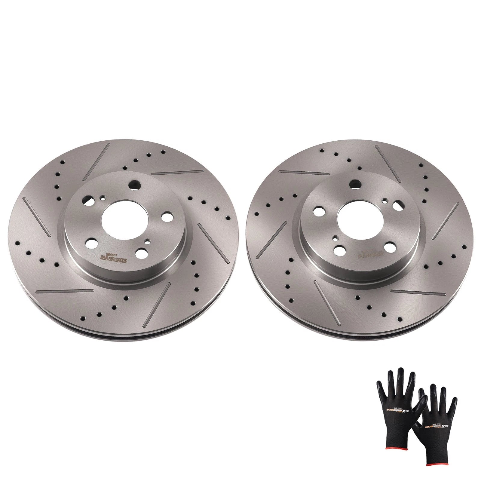 Front Brake Rotors Pair for Toyota Corolla (2009–2019) Pontiac Vibe (2009–2010) S31505