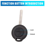Key Shell Case for Mitsubishi Colt, Warrior, Carisma, Spacestar (4 Button)