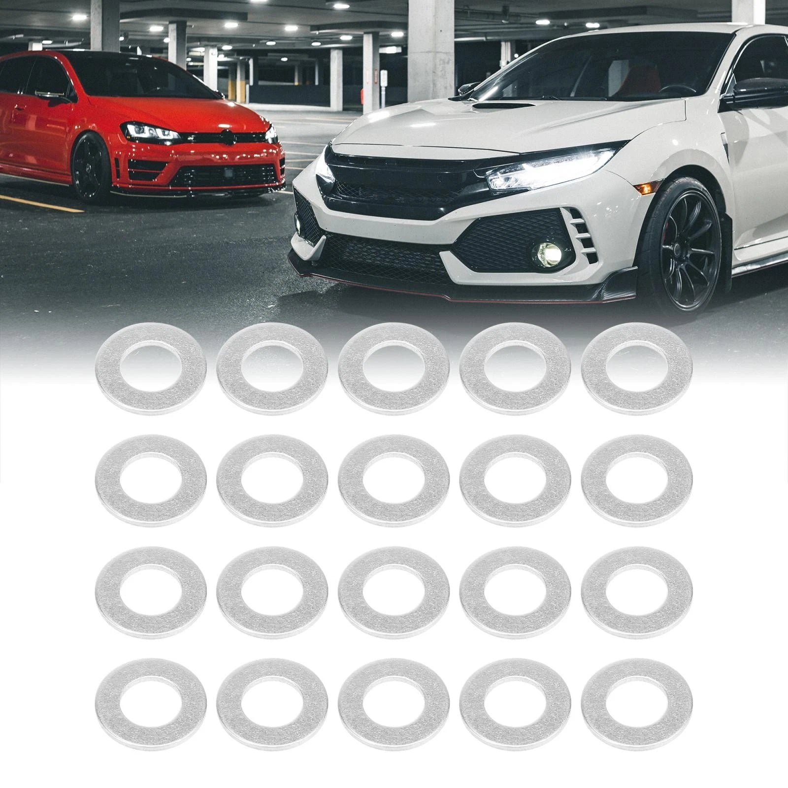 20pcs M12 Oil Drain Plug Gasket for Toyota Lexus Scion  90430-12027