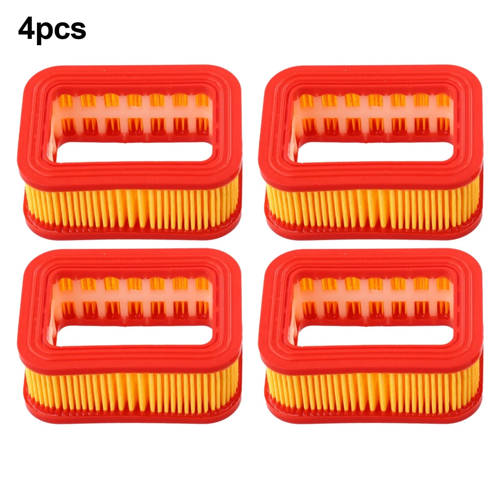 Set of 4 Air Filters for Chainsaw Models 5200, 5800