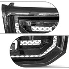 Front Bumper Upper Grille for Honda Pilot (2009-2011) Black