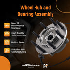 Front Wheel Hub Bearing for Chevrolet Silverado/GMC Sierra 2500 HD (2001–2006)