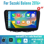 9'' Wireless Carplay Android Auto Head Unit for Suzuki Baleno (2016-2023)