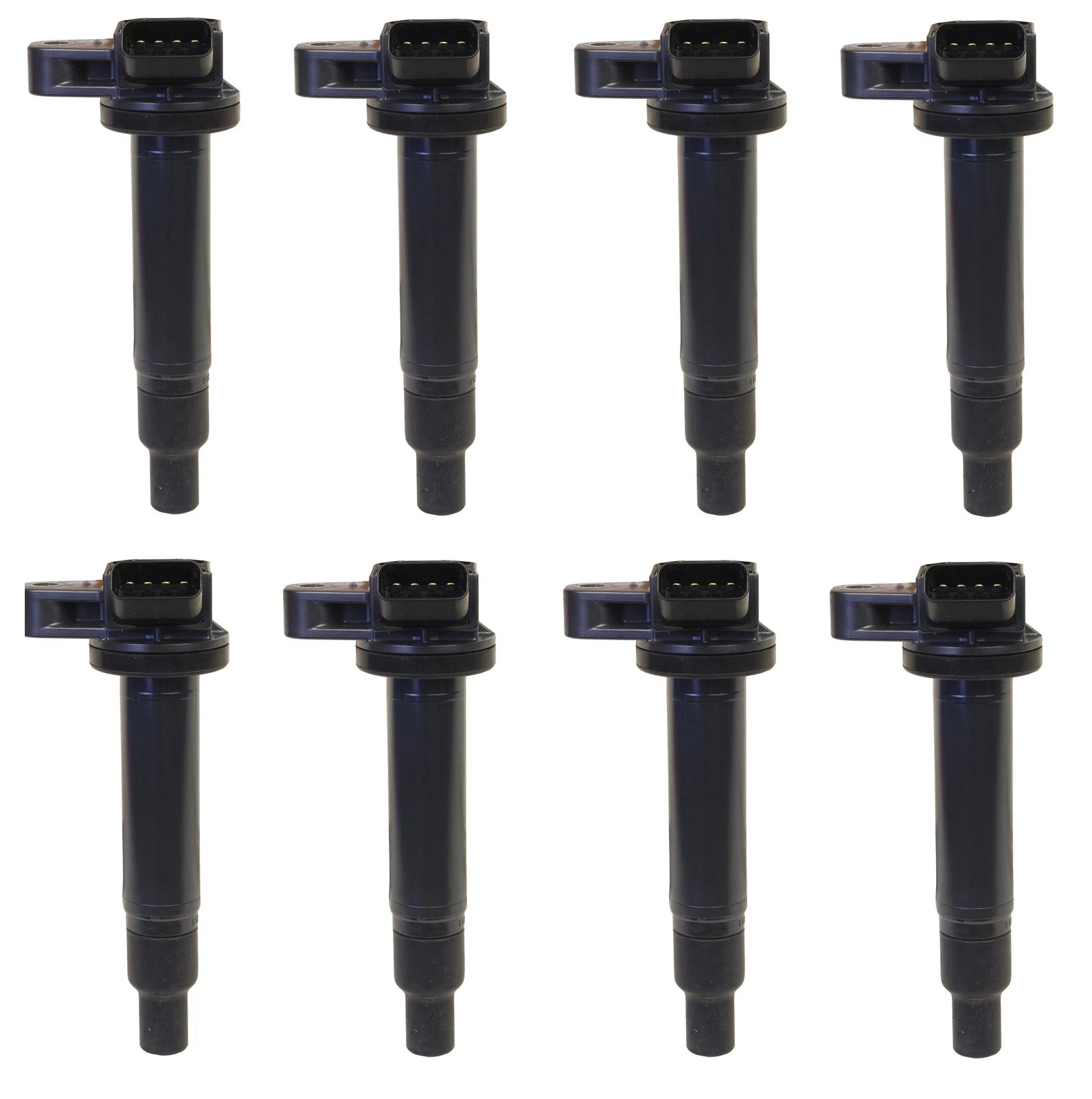 Set of 8 Ignition Coils for Lexus GX470 LX470 Toyota Tundra V8 (2003–2007) Denso 673-1303