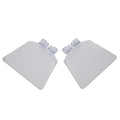 2X Replacement Transparent Eye Shields for Safety Standards