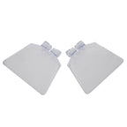 2X Replacement Transparent Eye Shields for Safety Standards