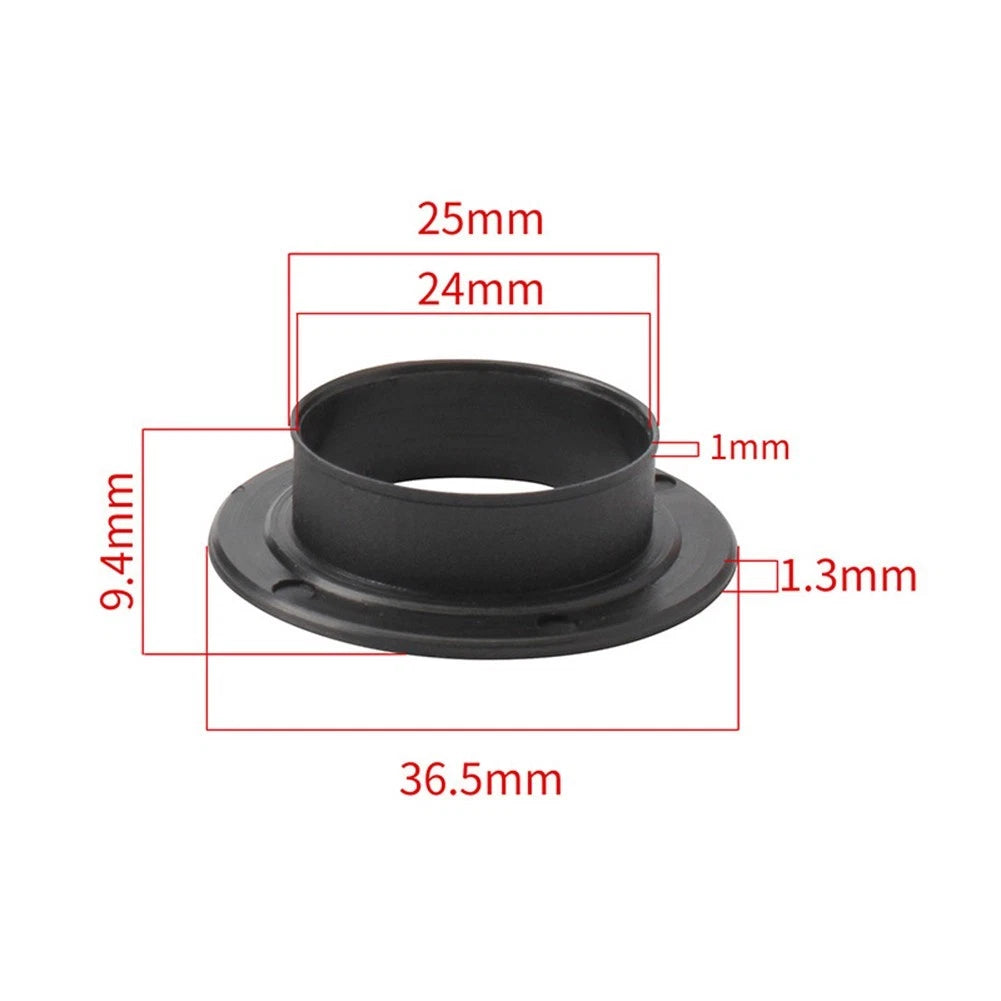 2X Bearing Protection Bracket Cover for Bike Accessories (Anti-Dust, Black)