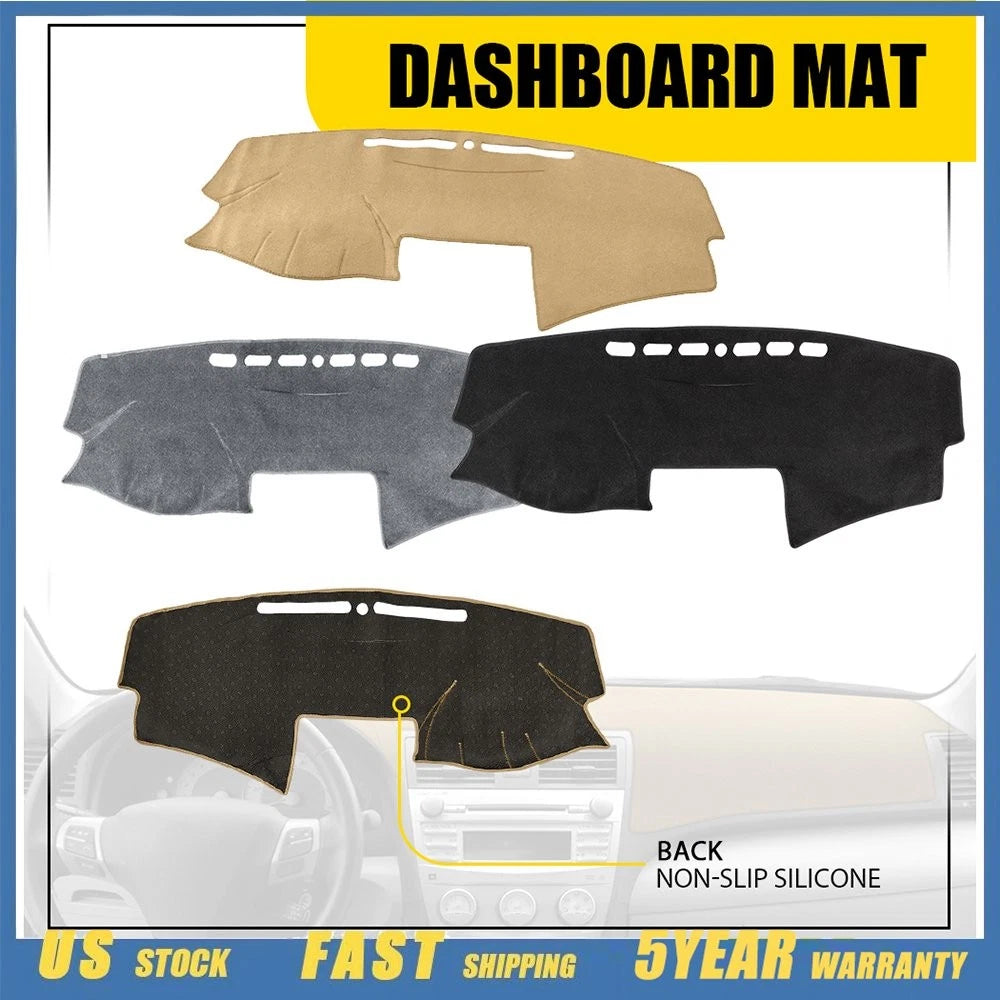 Dash Mat Cover Pad for Toyota Camry (2007–2011) - Black Gray Beige