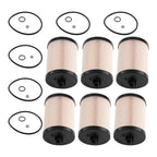 6X Fuel Filter for International Harvester DT466E (2002–2019) FS19947 KX392D