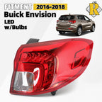 LED Tail Light Brake Lamp for Buick Envision (2016–2018) w/ Bulbs, Right