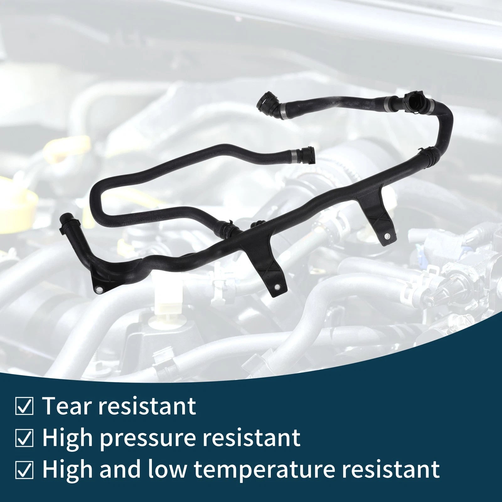 Radiator Hose for BMW 1 Series E81 116i 120i (2007–2011) 17127548241