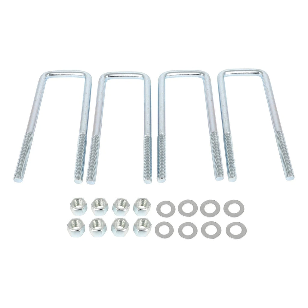 Set of 2 U-Bolts for Silverado GMC Sierra (1988–2019) 2.5" Wide 8.75" Long