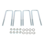 Set of 2 U-Bolts for Silverado GMC Sierra (1988–2019) 2.5" Wide 8.75" Long