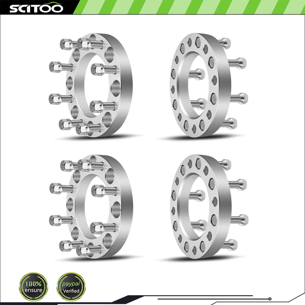 4X 1 Inch Wheel Spacers 8x170 for Ford F250 F350 Super Duty (1999–2002)