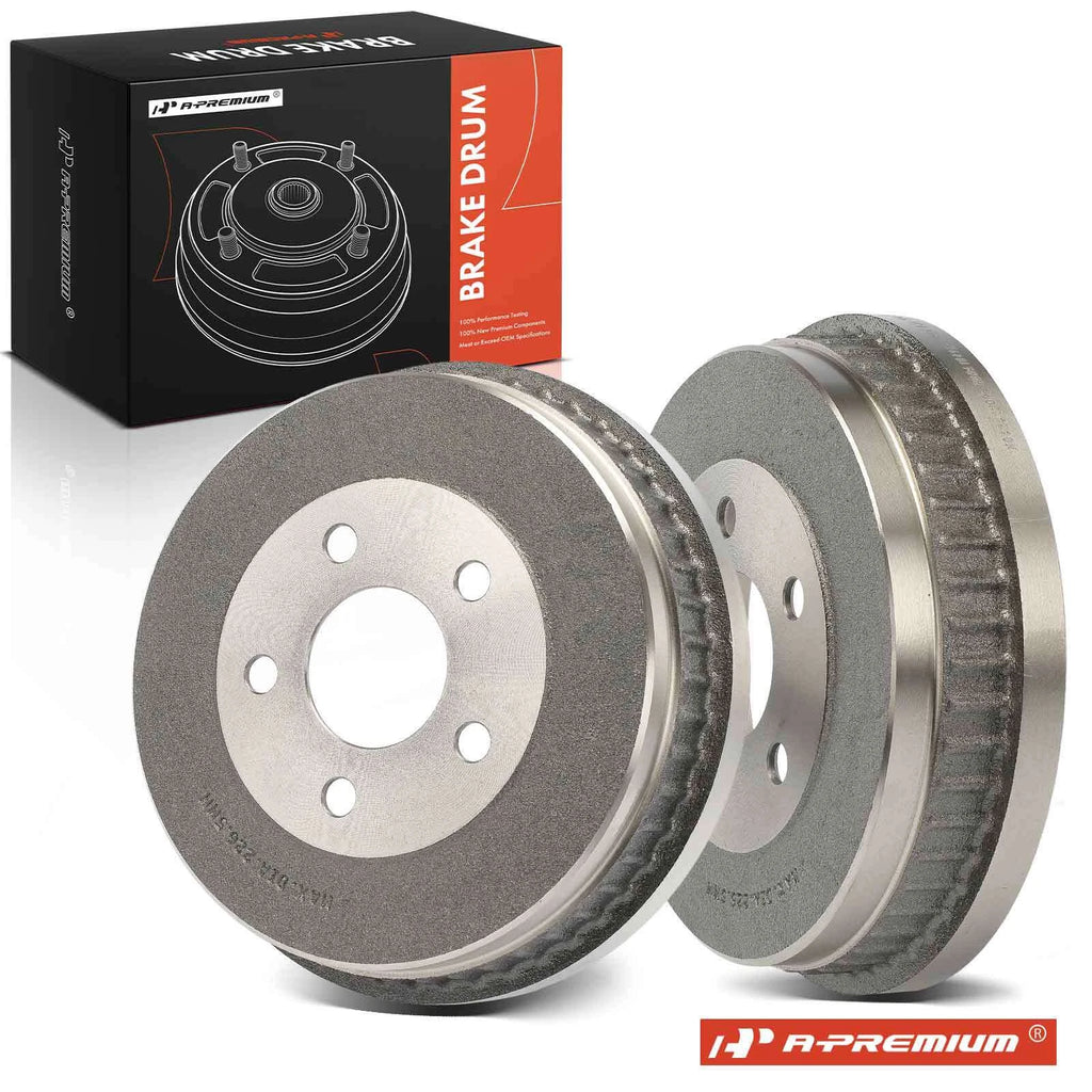 2X Rear Brake Drum for Ford Taurus Mercury Sable (2001–2007)