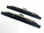 Front Windshield Wiper Blades 6in Polished Stainless Steel for Pair (Ford)