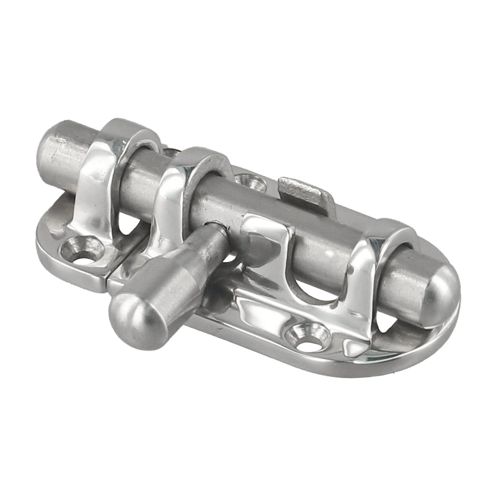 Boat Door Glass Lock Latch Slide Bolt Clasp 60mm 316 Stainless Steel