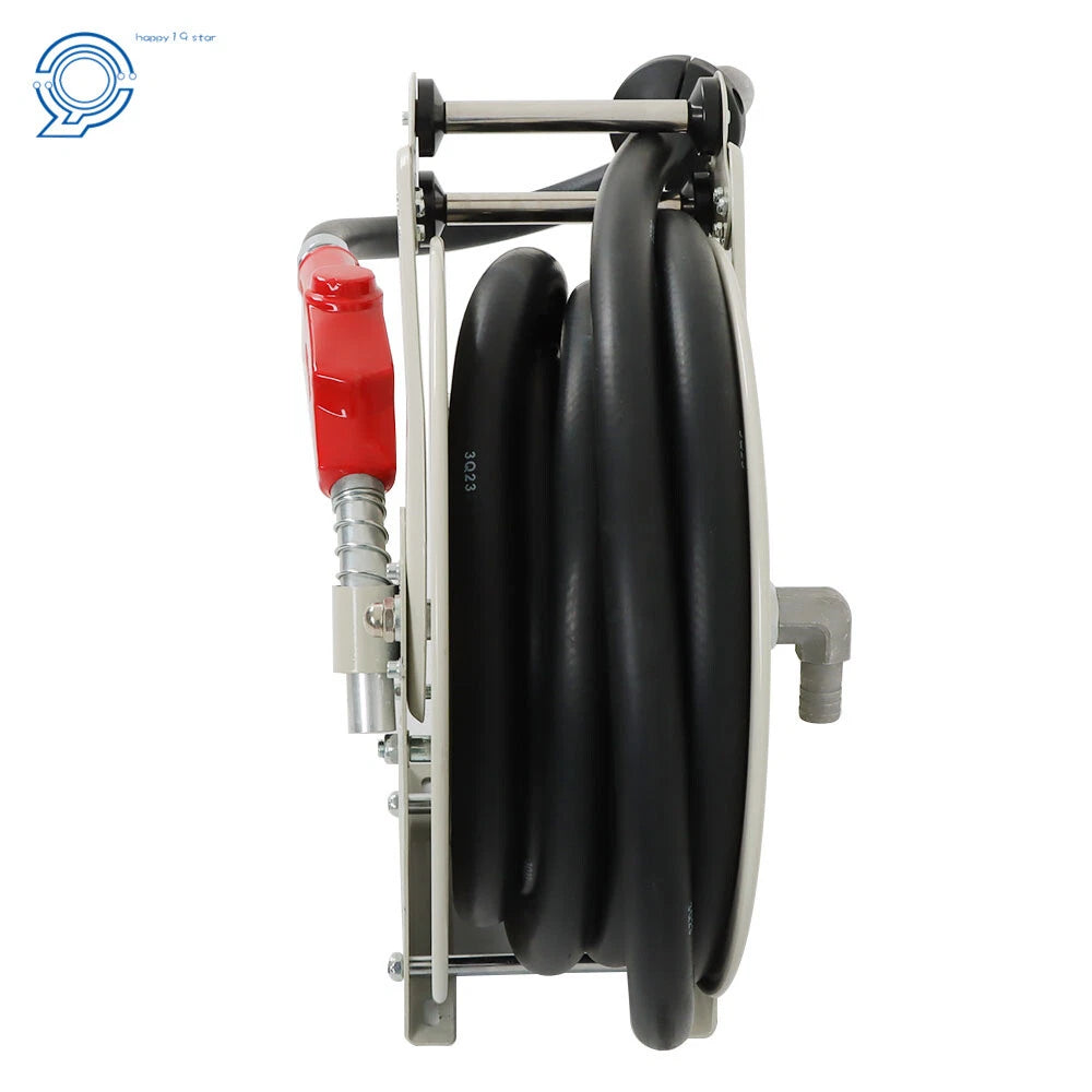Retractable Diesel Fuel Hose Reel 1" x 33' for Auto Refueling