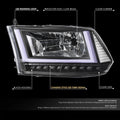 U-LED DRL Sequential Turn Signal Headlights for RAM 1500 (2009–2024)