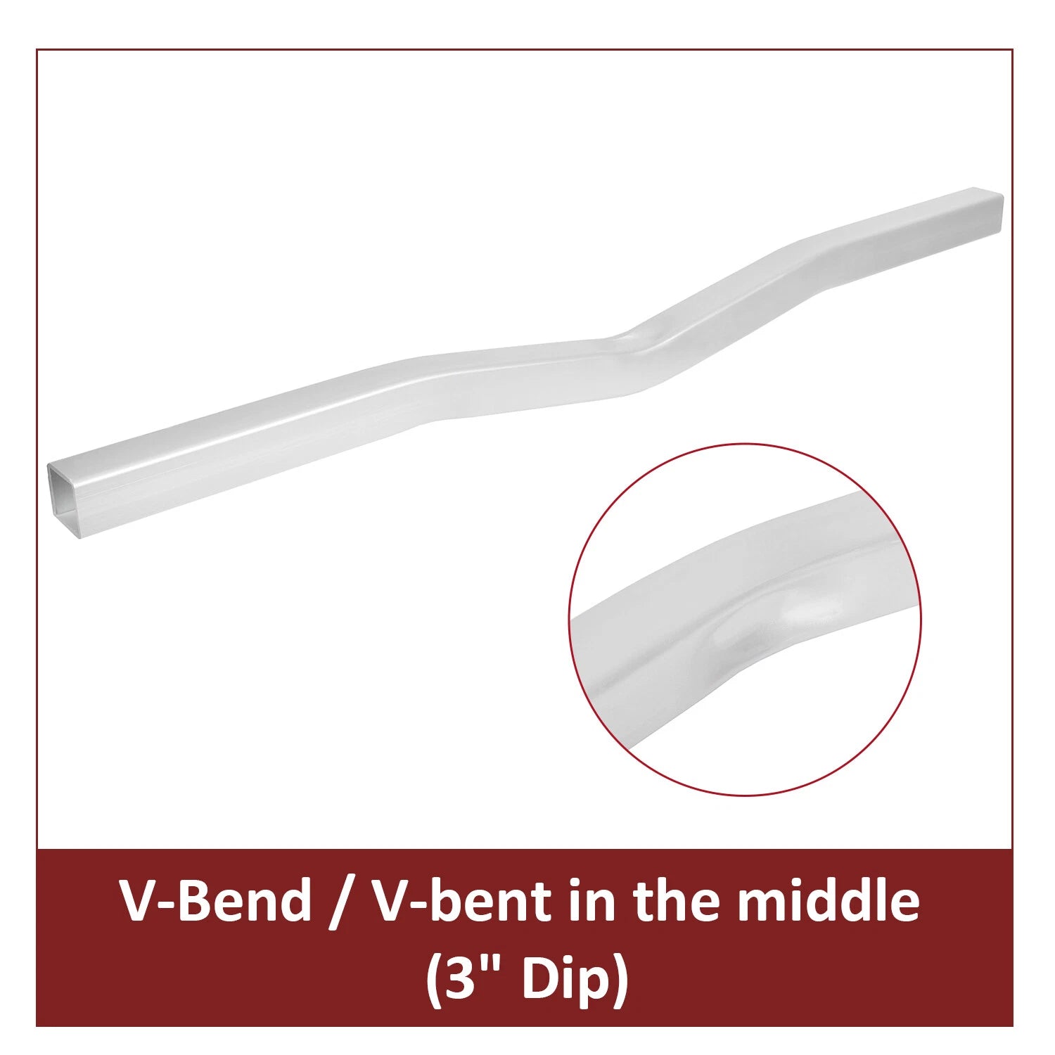 Aluminum Crossmember for Boat Trailer Frame (3"x 3"x 72")
