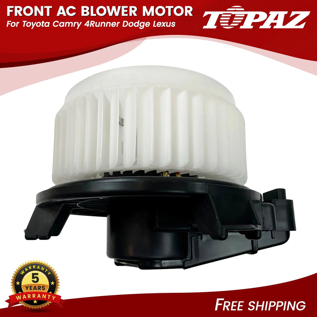 Front AC Blower Motor with Fan for Toyota Camry 4Runner Dodge Lexus 