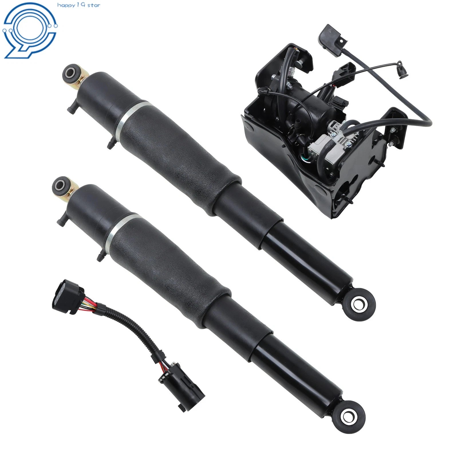 Set of 2 Rear Air Suspension Shocks for Cadillac Escalade EXT (2002–2013)