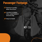 CNC Rear Passenger Floorboards for Harley
